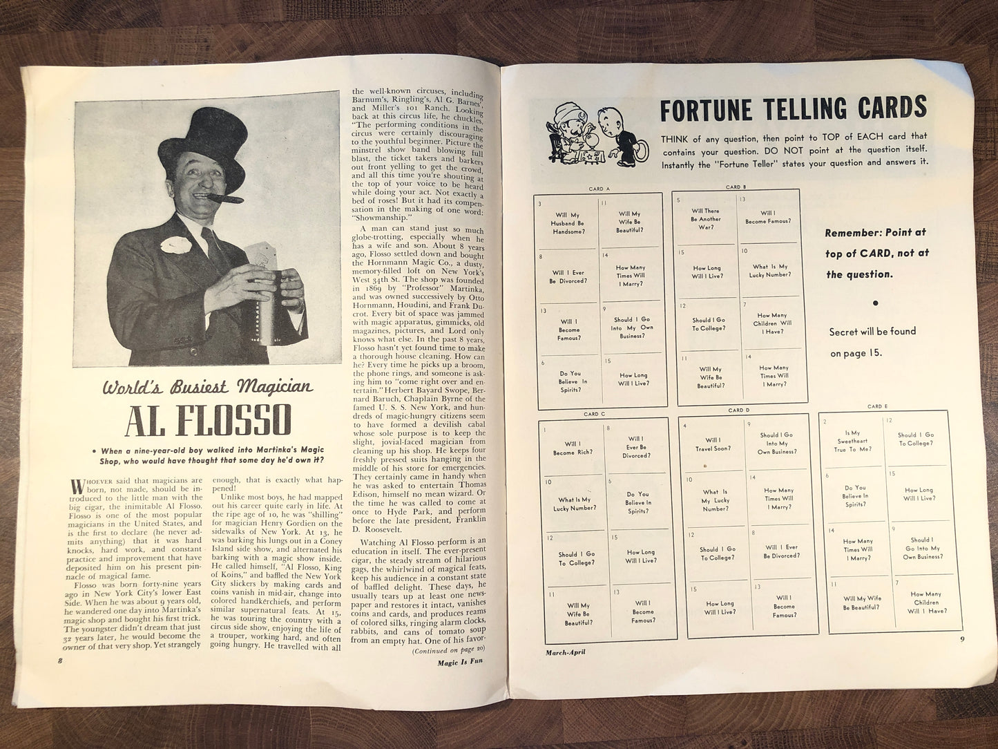 Magic Is Fun - Issue #1 - D.Robbins & Co