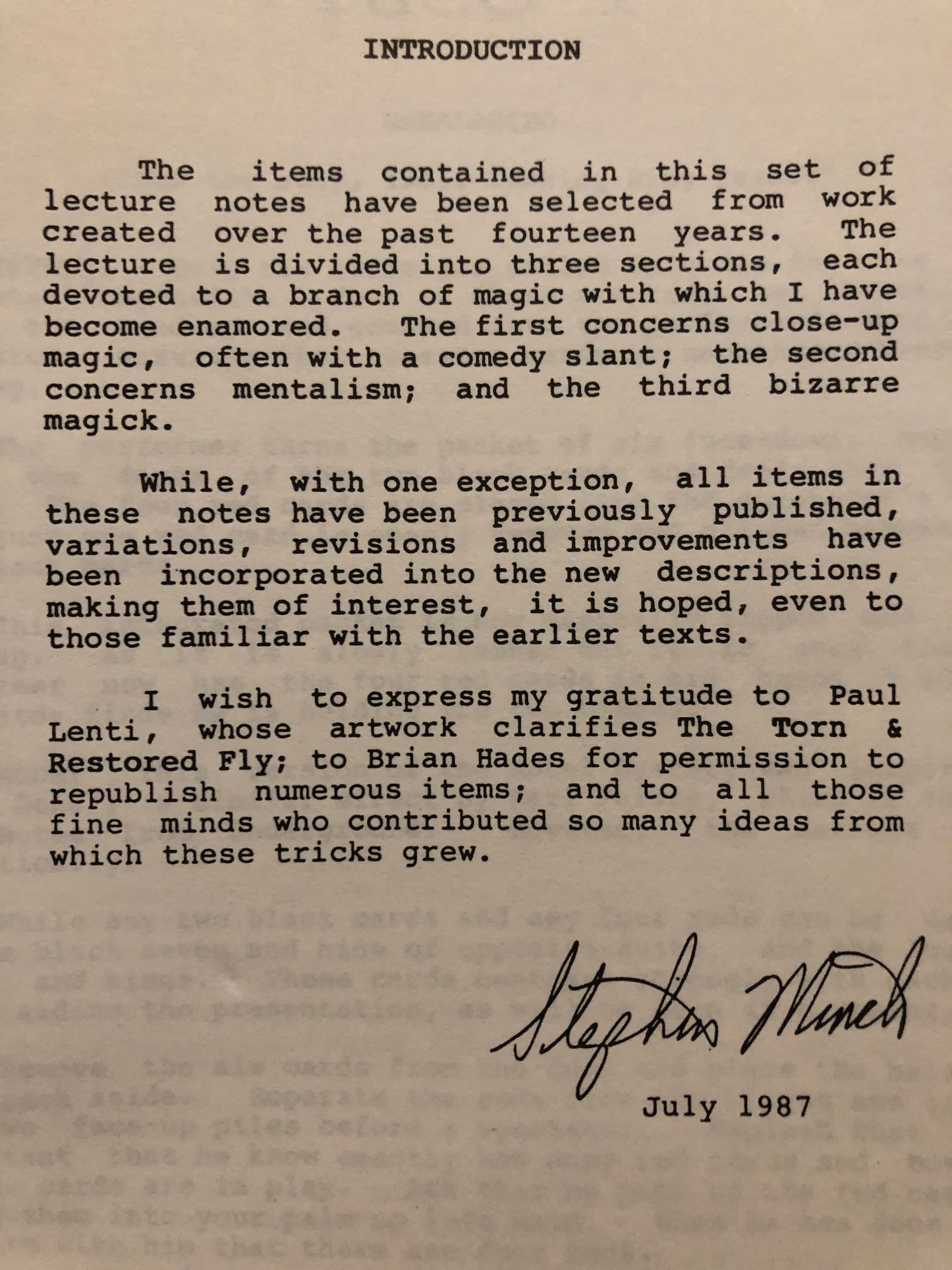 The Three Faces of Steve (A Schizophrenic Sampler) - Stephen Minch