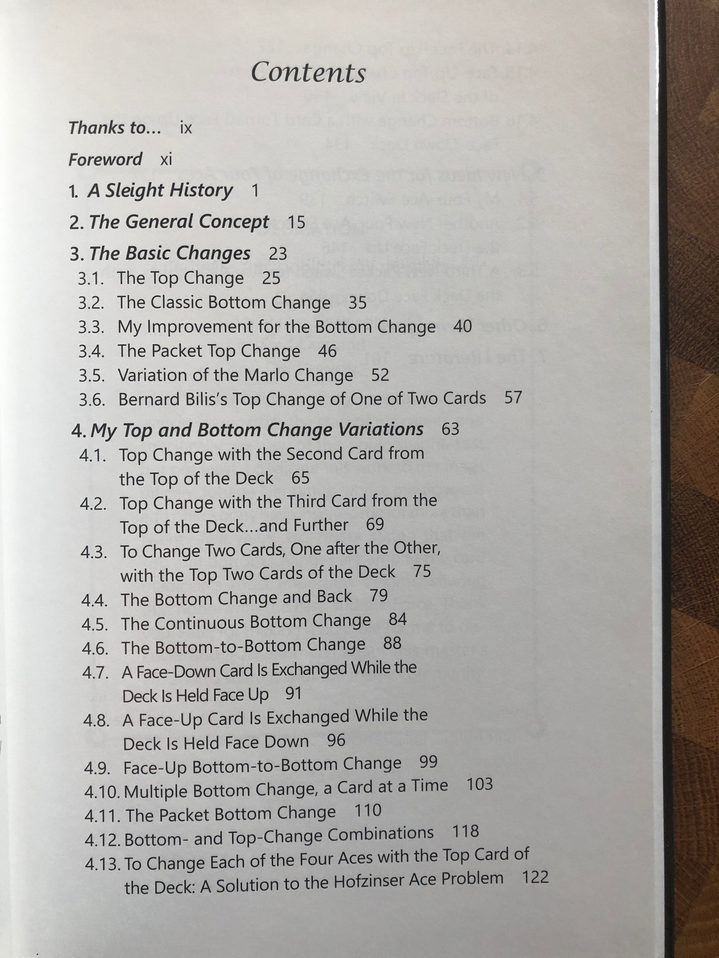 The Top Change - Magic Christian
