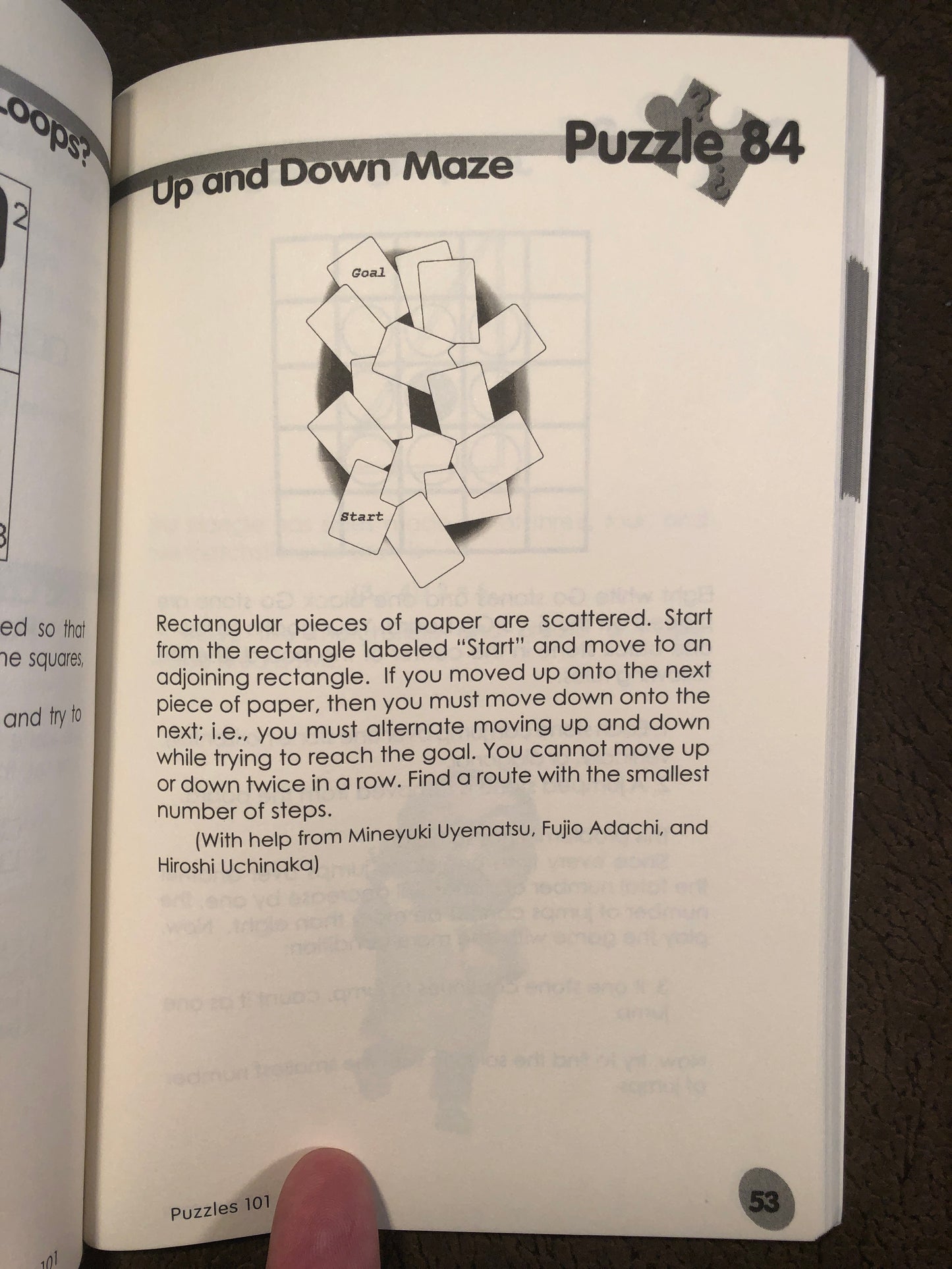 Puzzles 101, A Puzzlemaster's Challenge - Nonbuyuki Yoshigahara