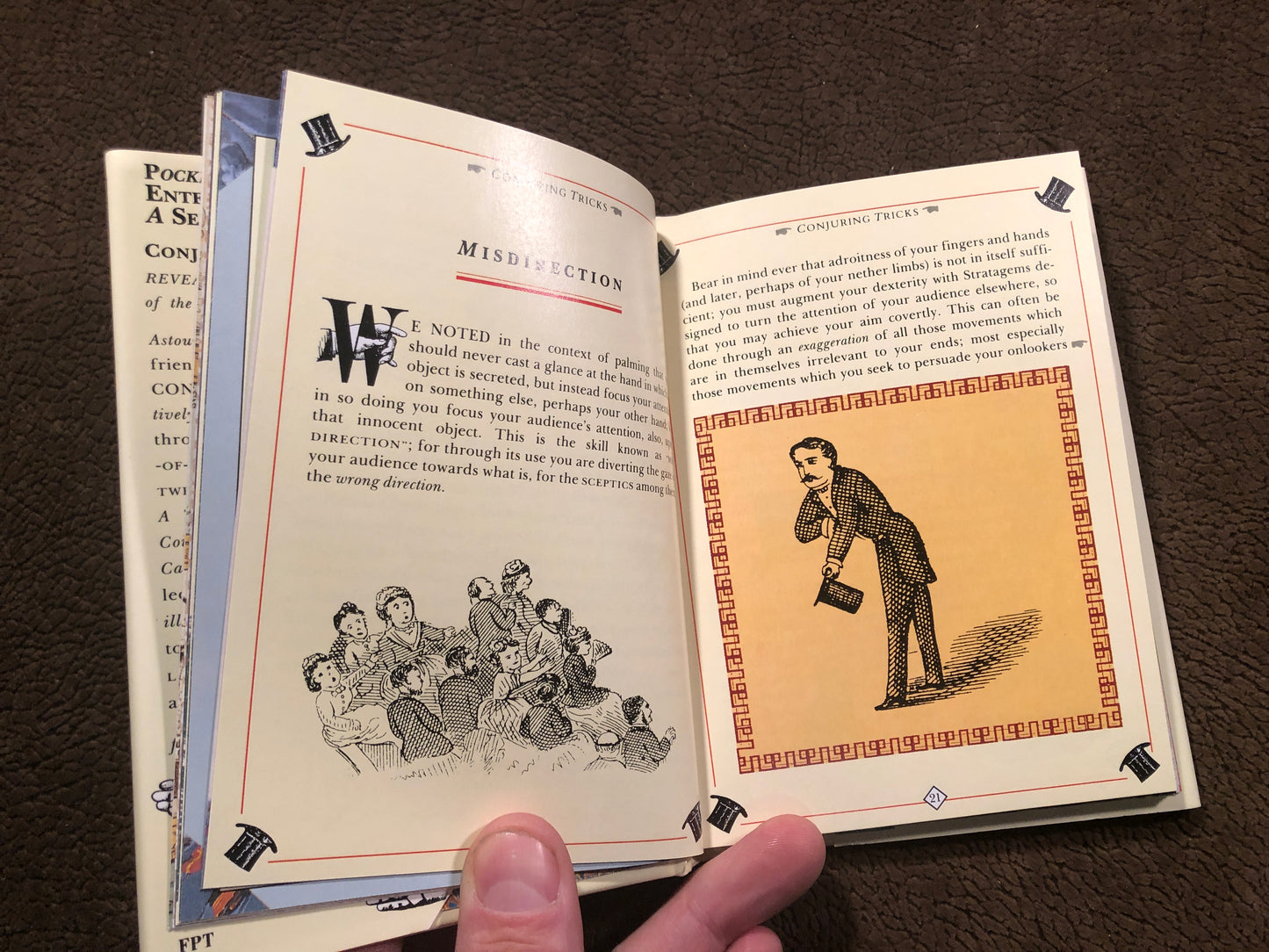 Conjuring Tricks - Pocket Entertainments A Series (Bullfinch)