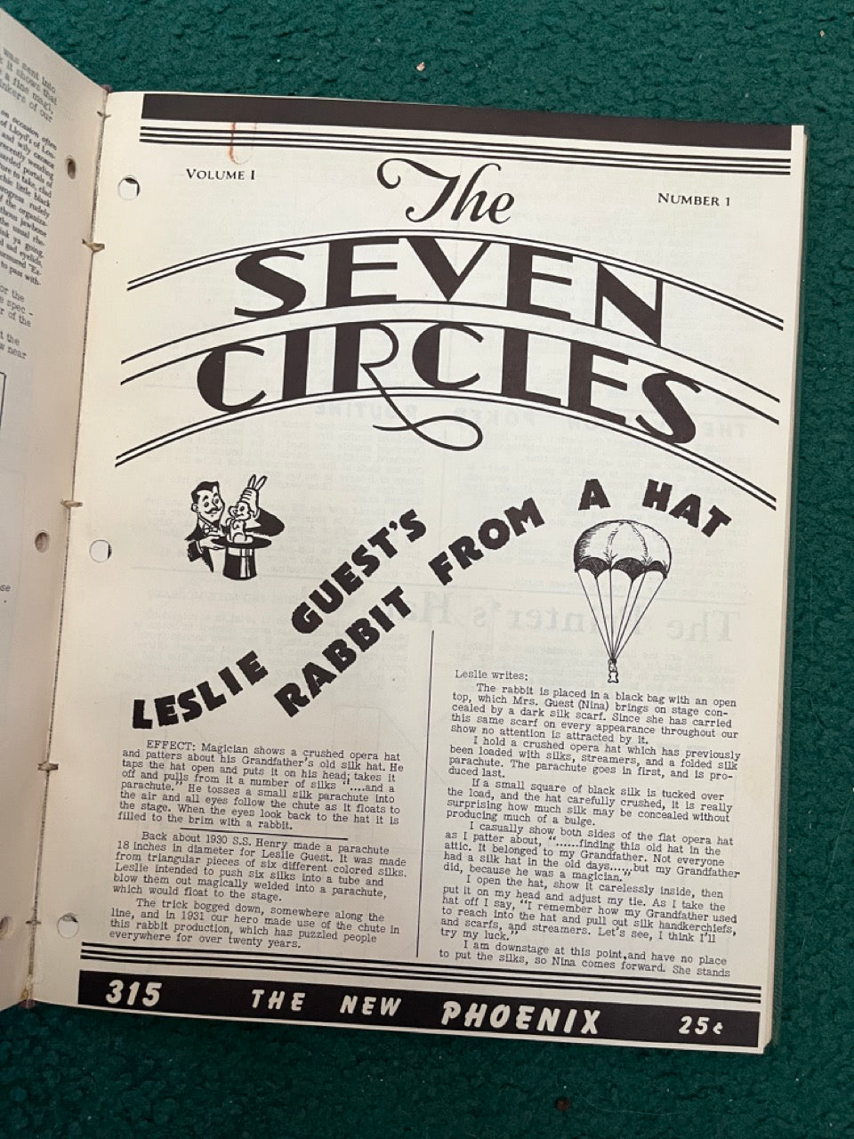 Various Old Phoenix, New Phoenix, Seven Circles Magazines (hardbound)