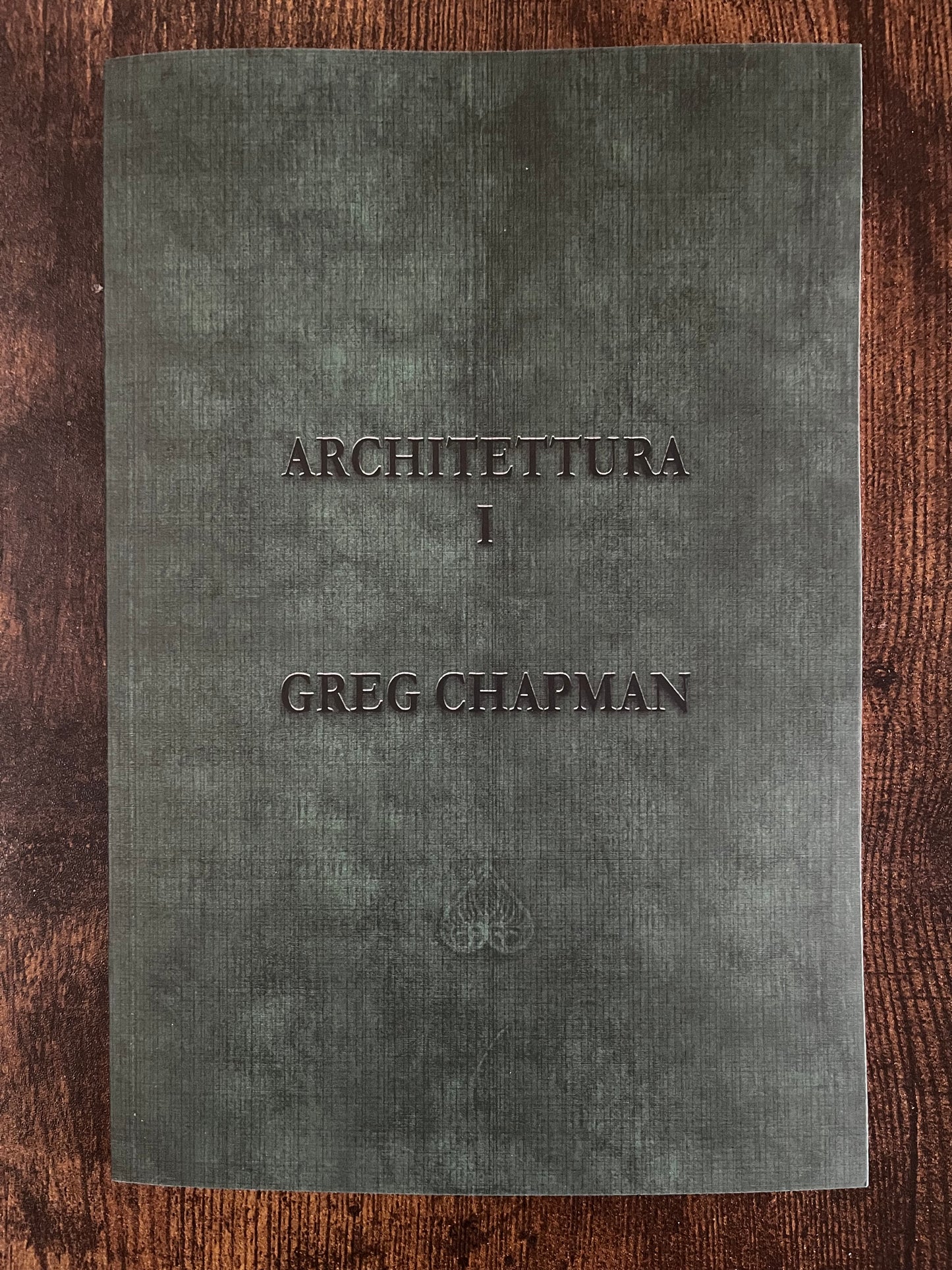 Architettura 1 - Greg Chapman