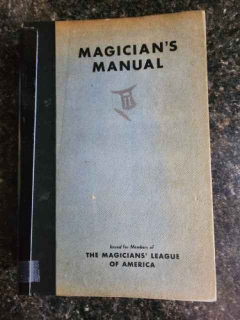 Magician's Manual - Walter B.Gibson