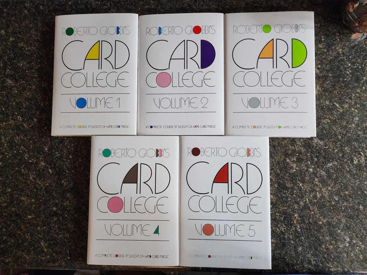 Card College Vols.1-5 - Roberto Giobbi