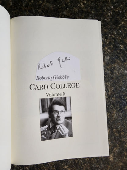 Card College Vol. 5 - Roberto Giobbi
