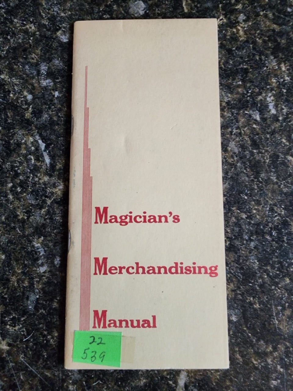 Magician's Merchandising Manual - Tommy Windsor