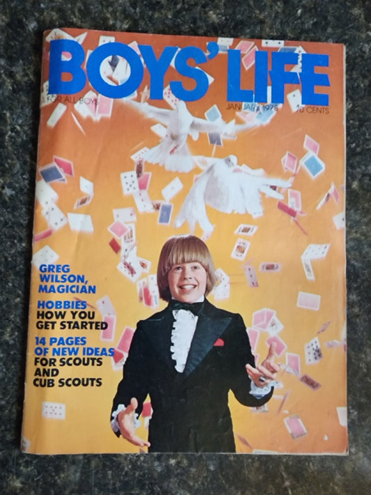 Boy's Life Magazine - Greg Wilson Cover