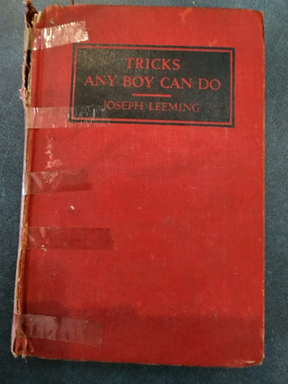 Tricks Any Boy Can Do - Joseph Leeming