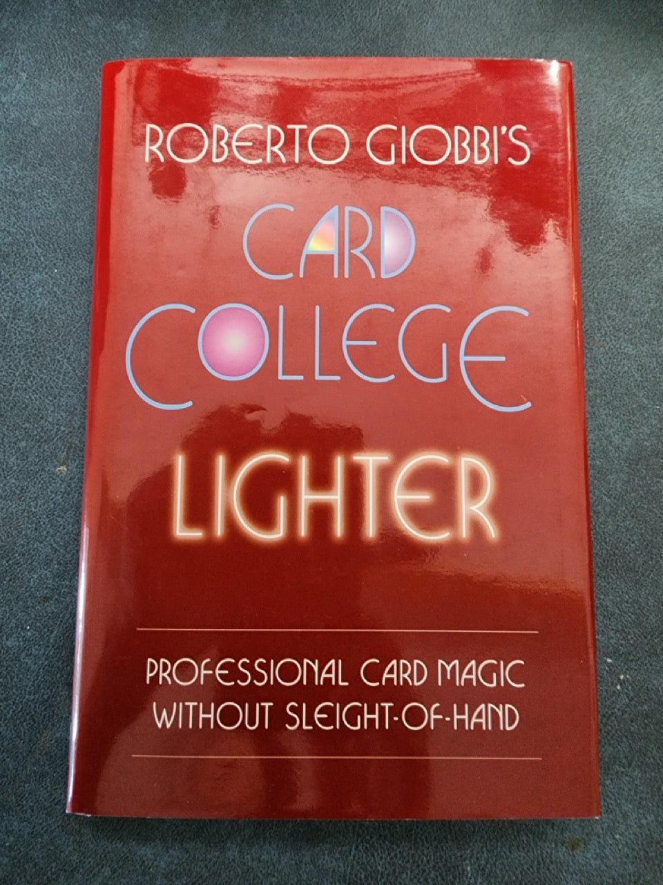 Card College LIGHTER Roberto Giobbi Don's Magic & Books