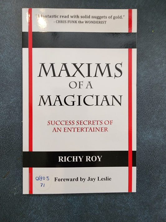 Maxims of a Magician - Richy Roy