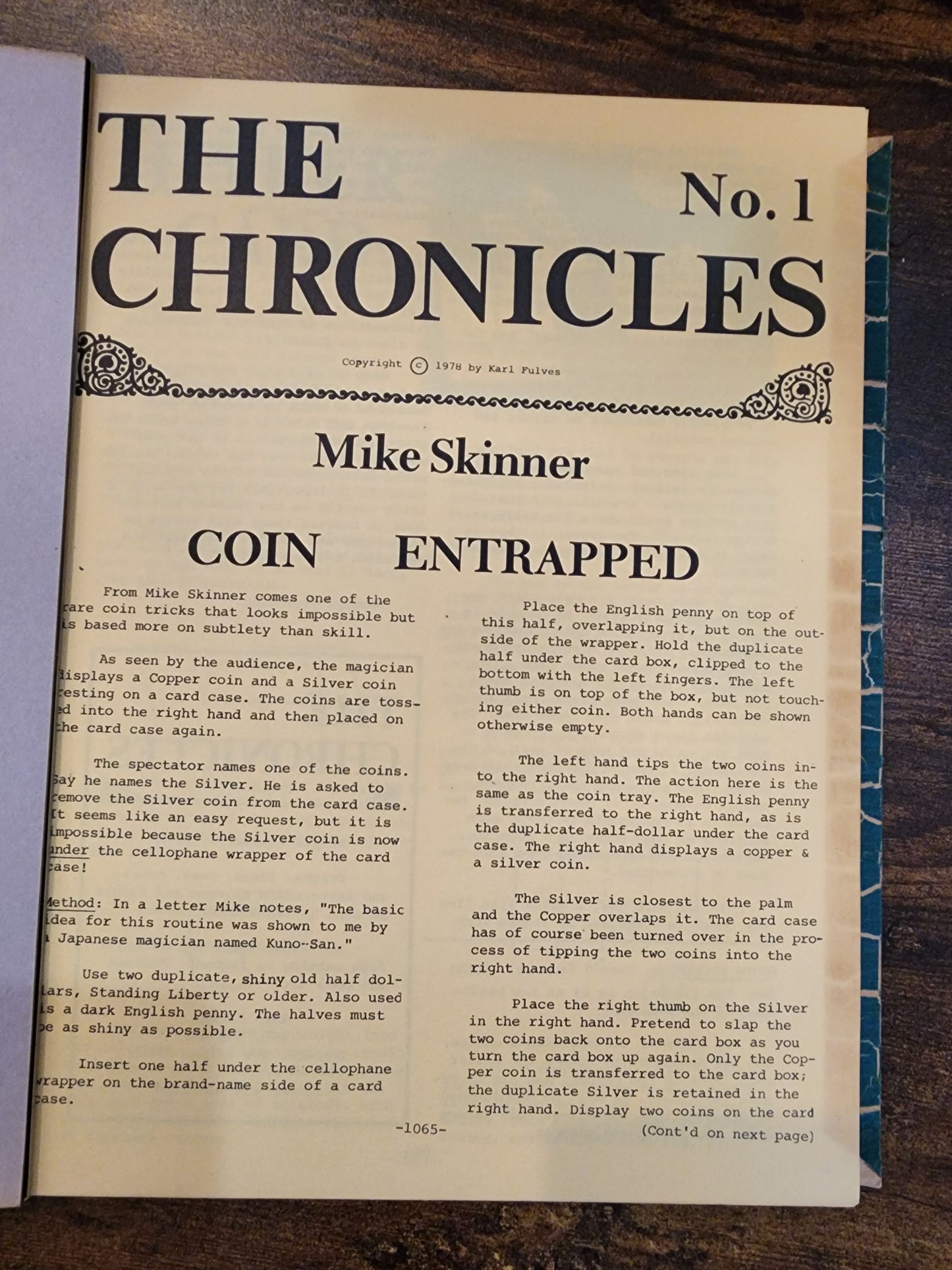 The Chronicles (24 Original Issues) - Karl Fulves