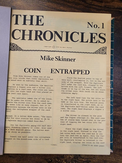 The Chronicles (24 Original Issues) - Karl Fulves