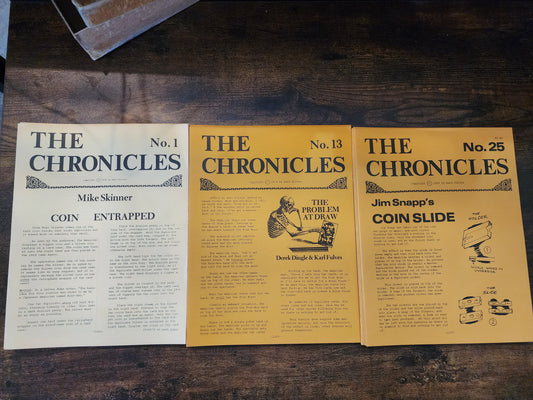 The Chronicles Magazine Complete File ( 36 Issues) - Karl Fulves