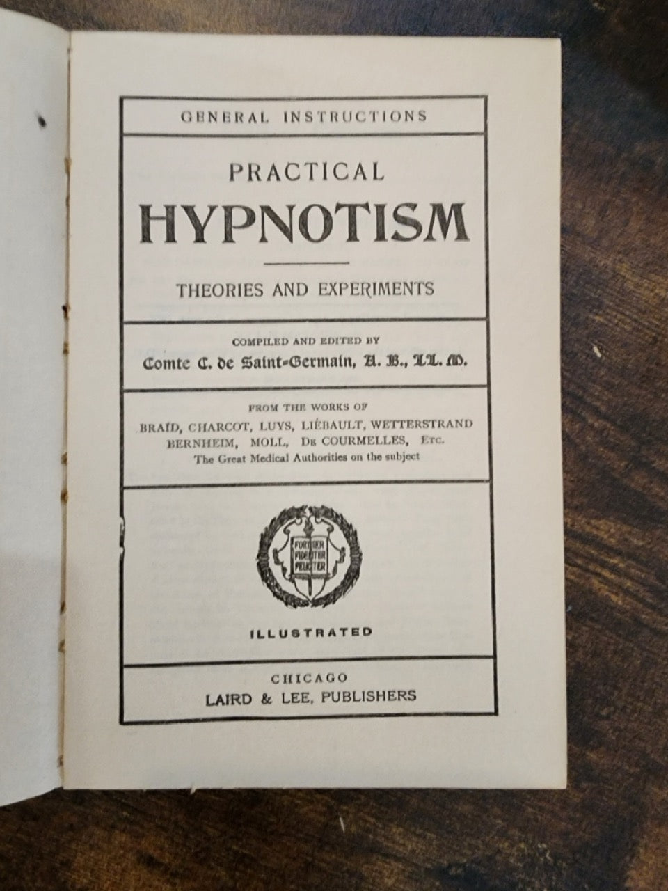 Practical Hypnotism - Comte C. de Saint-Germain