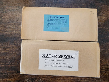 4 Tricks in Envelopes from The Supreme Magic Co. (SM2)