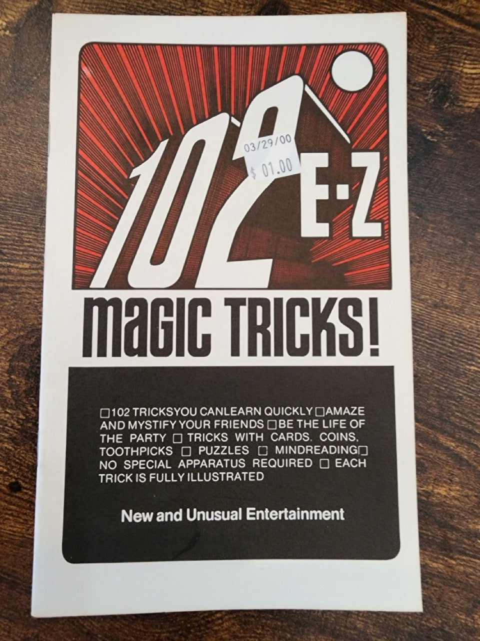 102 E-Z Magic Tricks - D. Robbins