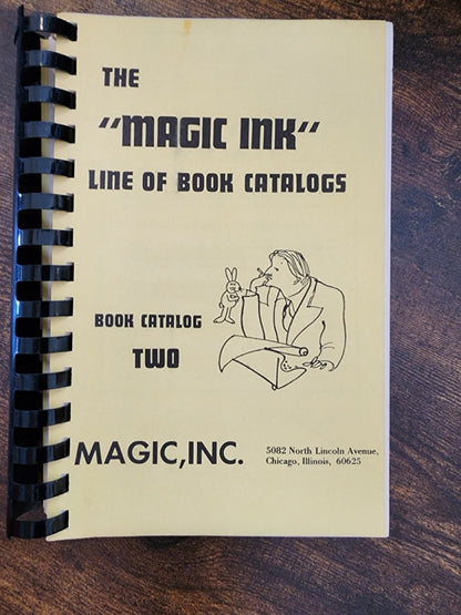 The "Magic Ink" Line of Book Catalogs, #2 - Magic,Inc.