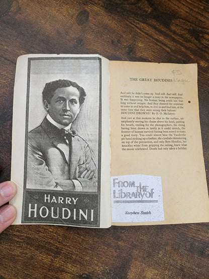 The Great Houdinis! - Melville Shavelson (1st Printing)