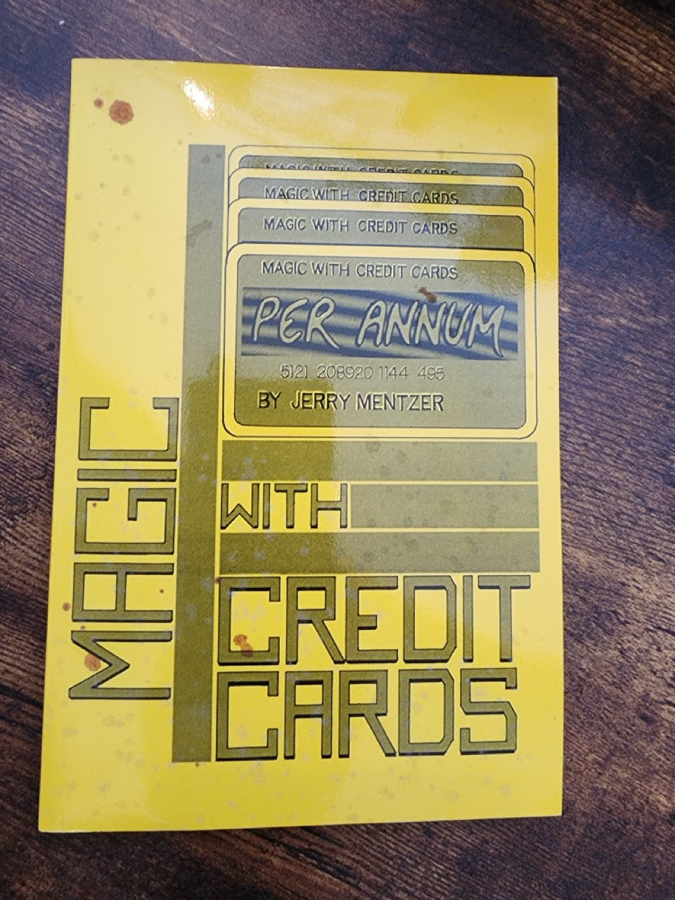 Magic With Credit Cards - Jerry Mentzer