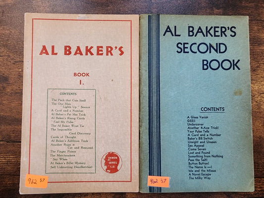 Al Baker's Book 1 / Al Baker's Second Book - Al Baker