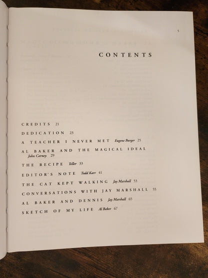 The Secret Ways of Al Baker - Miracle Factory First Edition