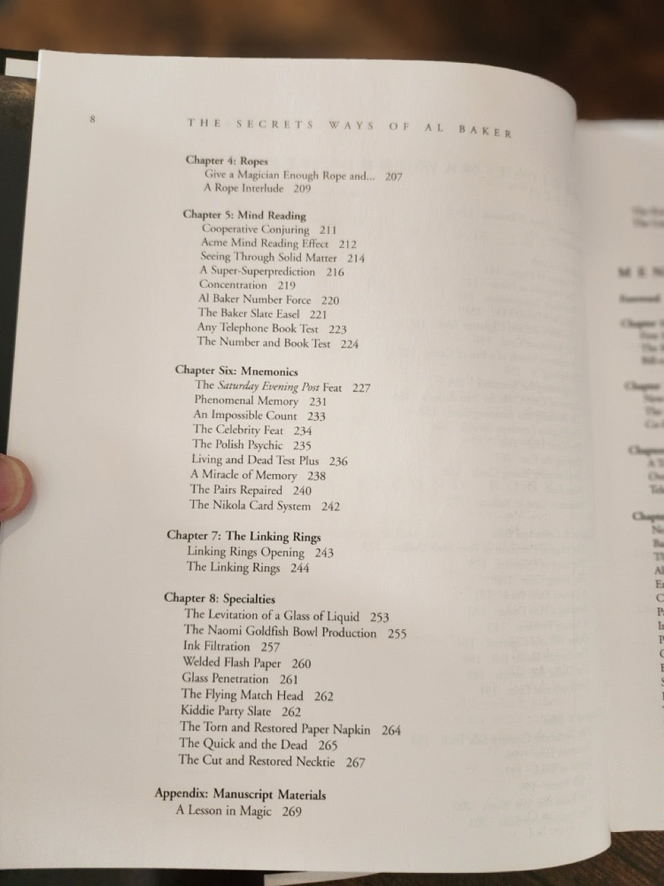 The Secret Ways of Al Baker - Miracle Factory First Edition