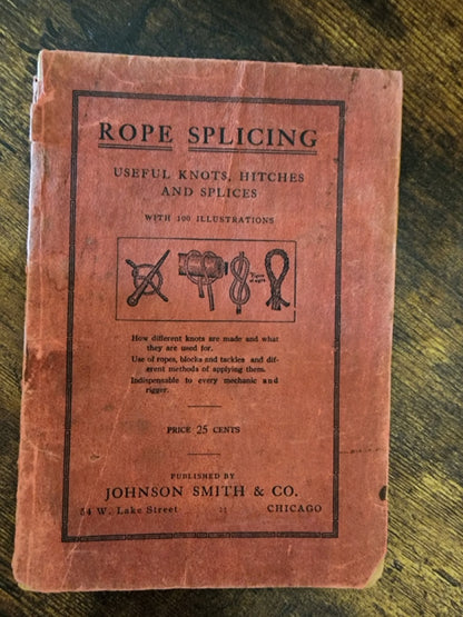 Rope Splicing - Johnson Smith & Co.