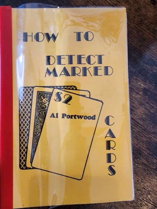 How to Detect Marked Cards - Al Portwood
