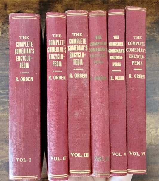 The Complete Comedian's Encyclopedia (6 Vol. Set) - Robert Orben
