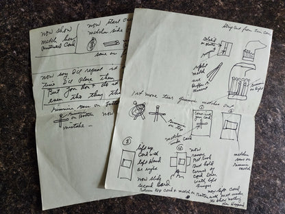 A Session of Tricks, Tops and Patter - Lecture Notes - Sid Lorraine