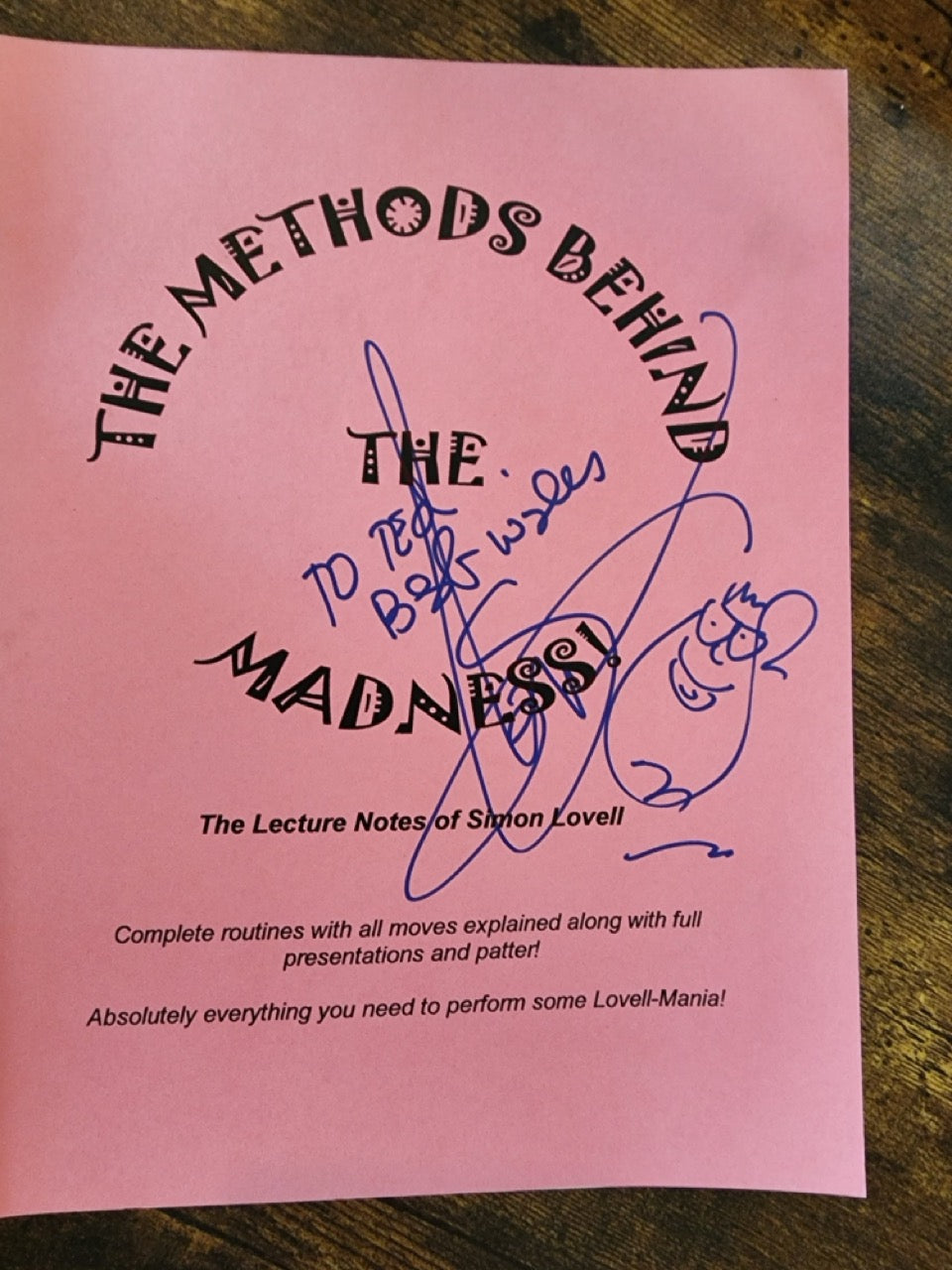 The Methods Behind The Madness - Simon Lovell (SIGNED)