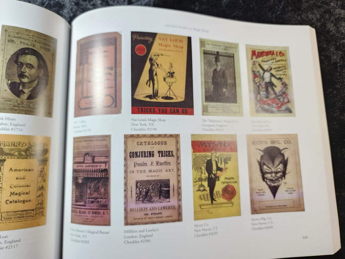 A Checklist of Conjuring Catalogs - Burton S. Sperber - SIGNED