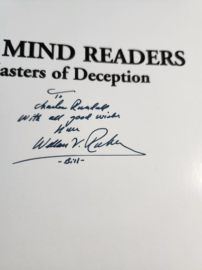 The Mind Readers: Masters of Deception - William V. Rauscher - SIGNED