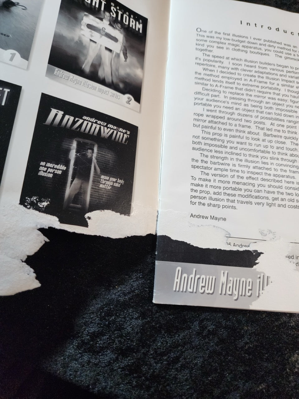Razorwire - Andrew Mayne (USED)