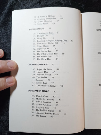 Self-Working Paper Magic - Karl Fulves