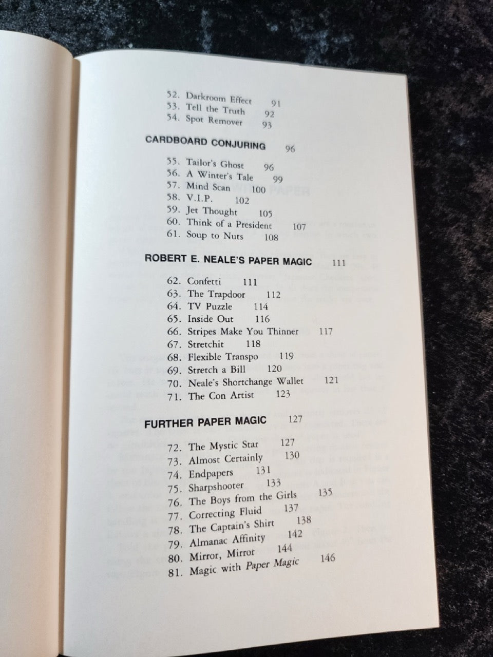 Self-Working Paper Magic - Karl Fulves