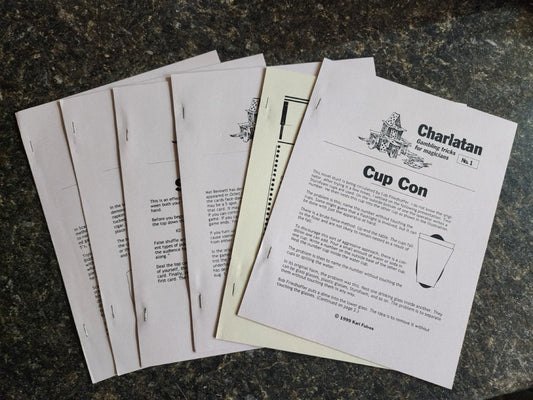 Charlatan: Gambling Tricks for Magicians (Issues 1-5) - Karl Fulves