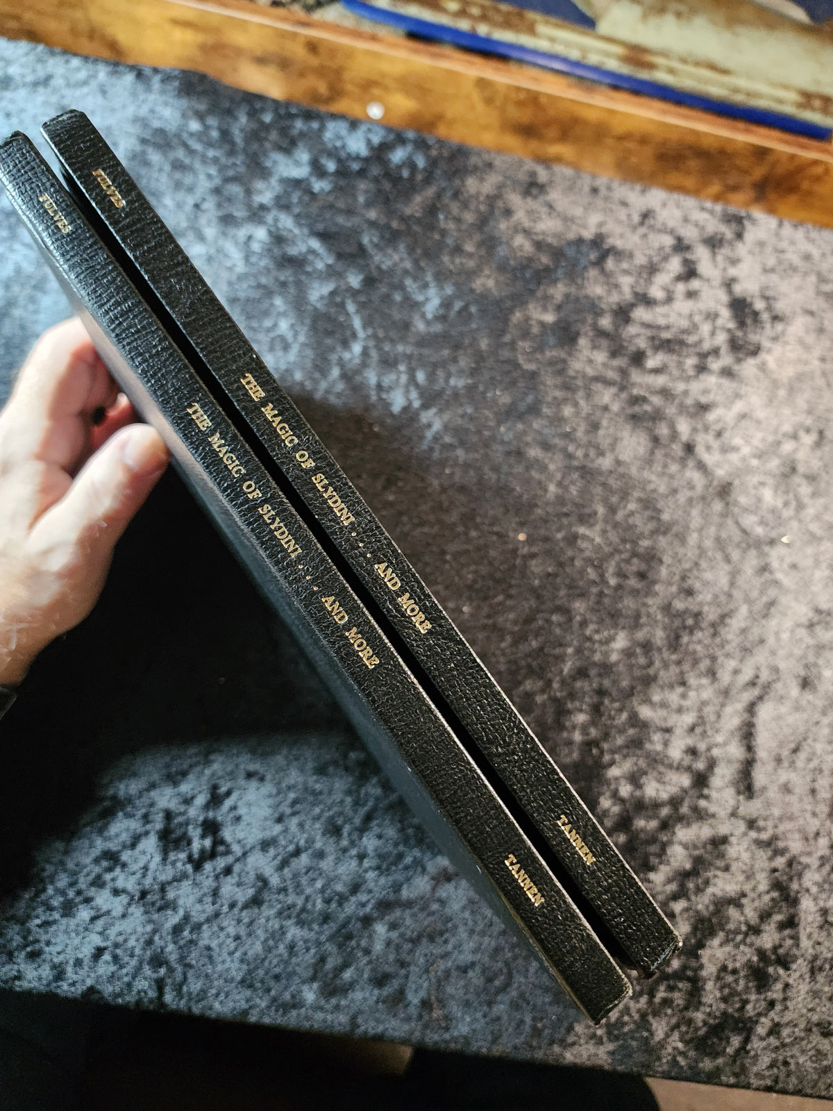 The Magic of Slydini...And More (2 volumes) - Karl Fulves (SIGNED by Slydini)