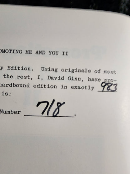 Promoting Me and You 2 - David Ginn - SIGNED (#718)