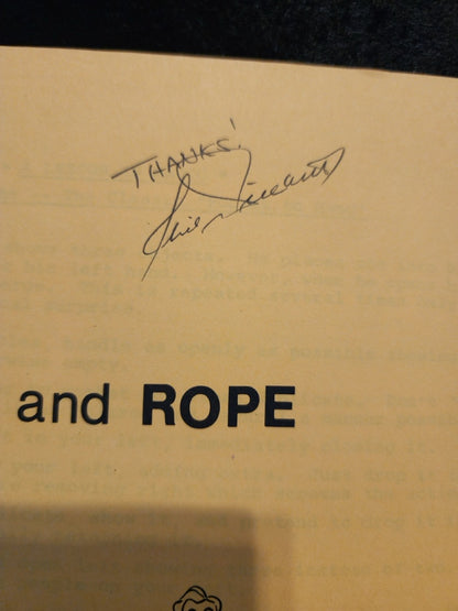A Ring and Rope and Around The Table Lecture Notes - Phil Willmarth - SIGNED