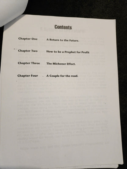 From The Back of the Deep Freeze: Further Notes on Cold Reading - Fred Kross - SIGNED