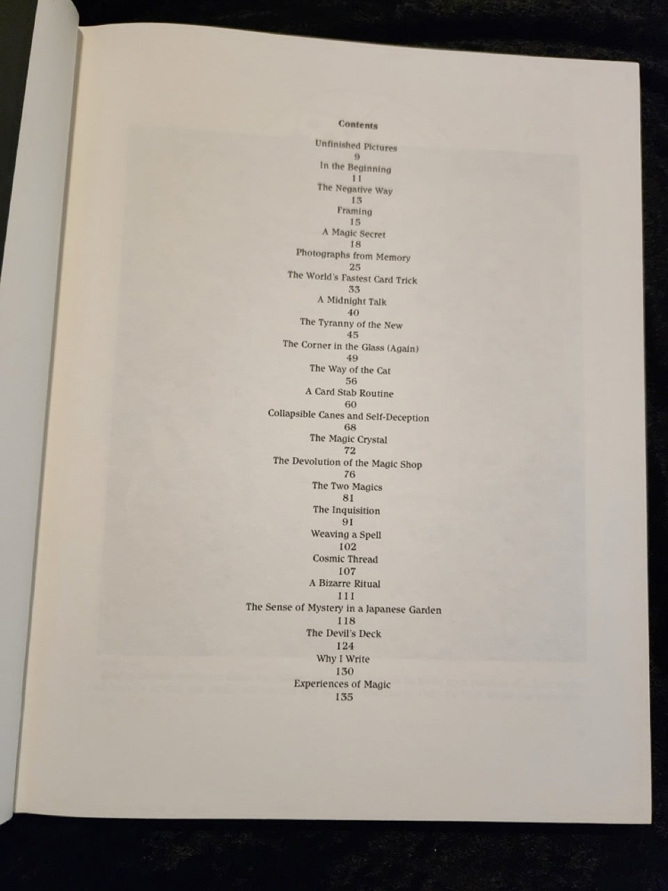 The Experience of Magic - Eugene Burger