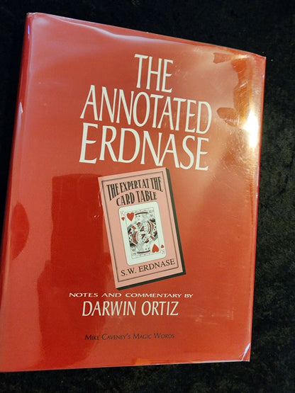 The Annotated Erdnase - Darwin Ortiz (LIKE NEW)
