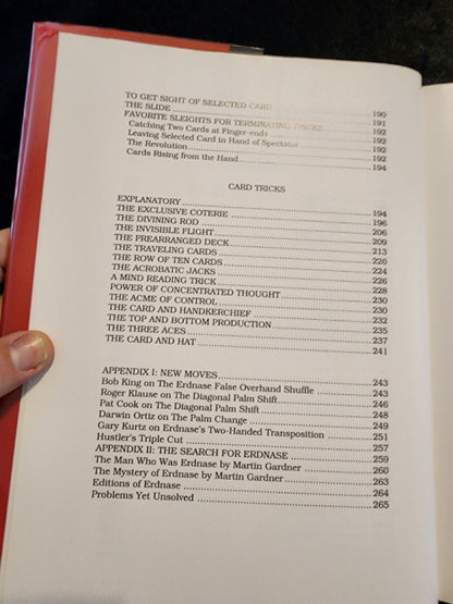 The Annotated Erdnase - Darwin Ortiz (LIKE NEW)