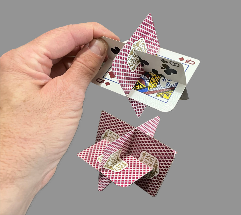 (COMING SOON)    3 Burr Card Puzzles - Sly Designs