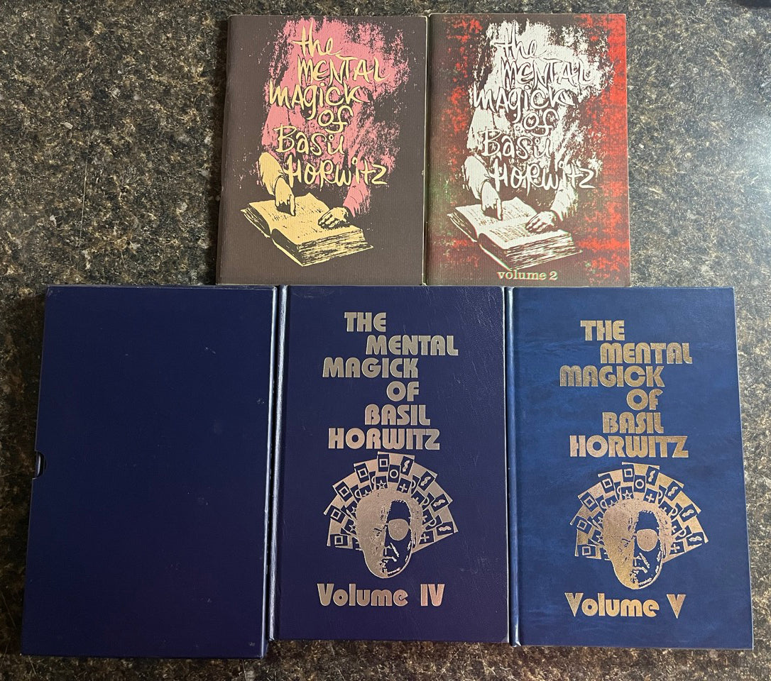 The Mental Magick of Basil Horwitz  Vols. 1-5