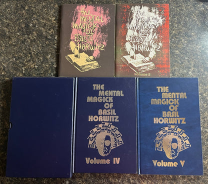 The Mental Magick of Basil Horwitz  Vols. 1-5