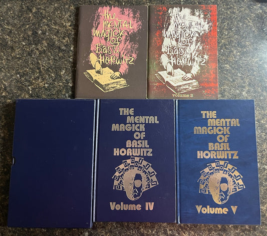 The Mental Magick of Basil Horwitz  Vols. 1-5