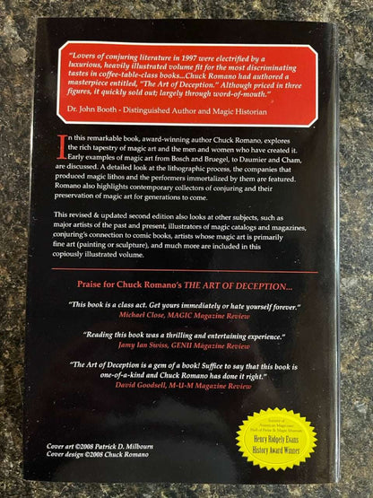 The Art of Deception - Chuck Romano - SIGNED & NUMBERED (2nd edition)
